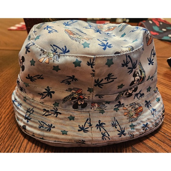 Disney Accessories - Disney Mickey Mouse Bucket Hat Cap Beach All Over Print Reversible